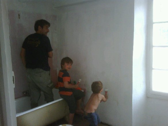 Got to be time for a tea break lads?