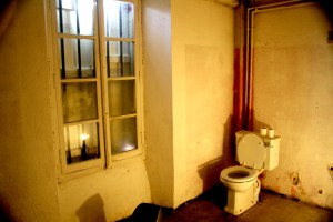 the only working (ish) bathroom